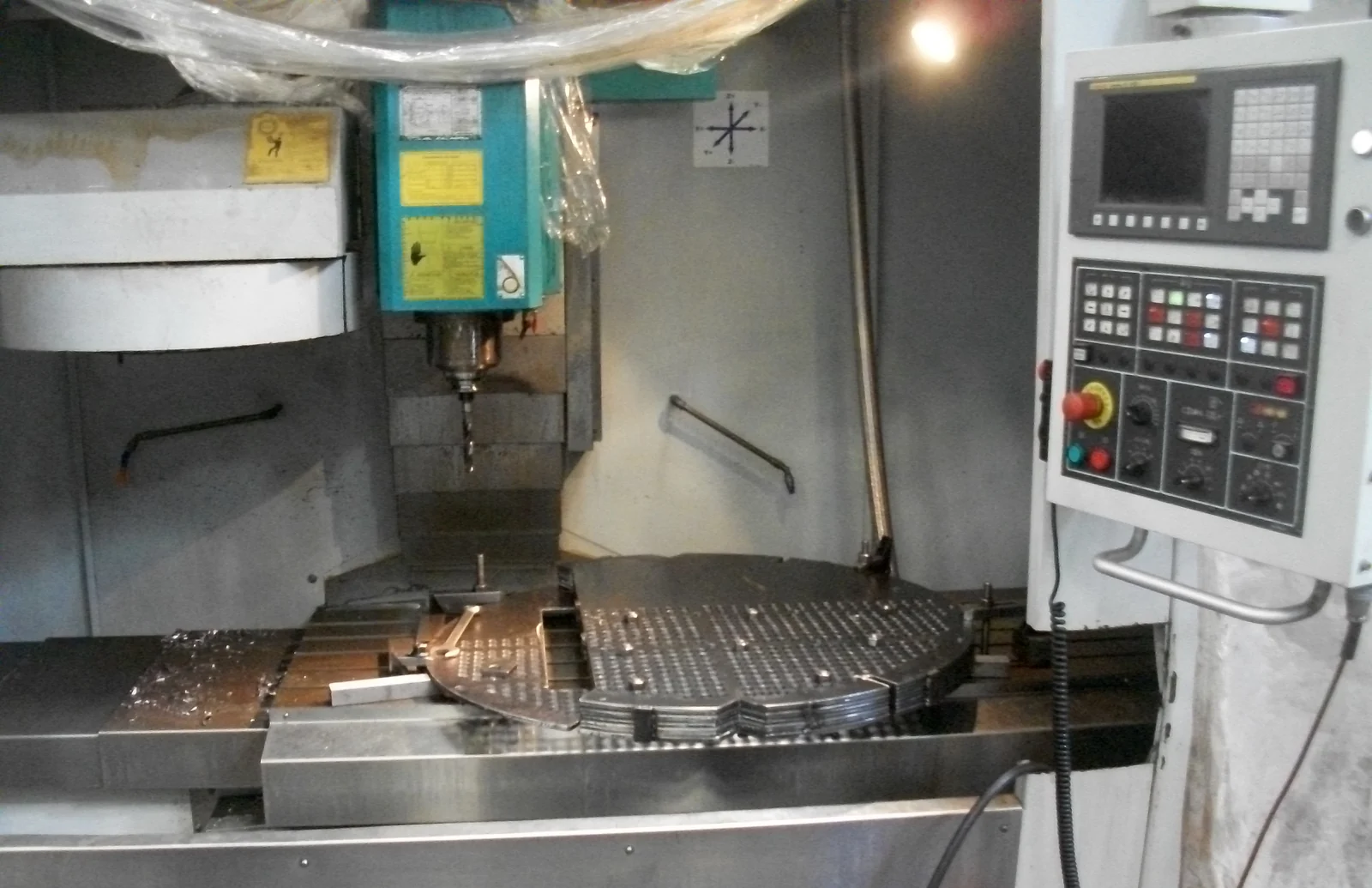 Perforado de bafles en CNC