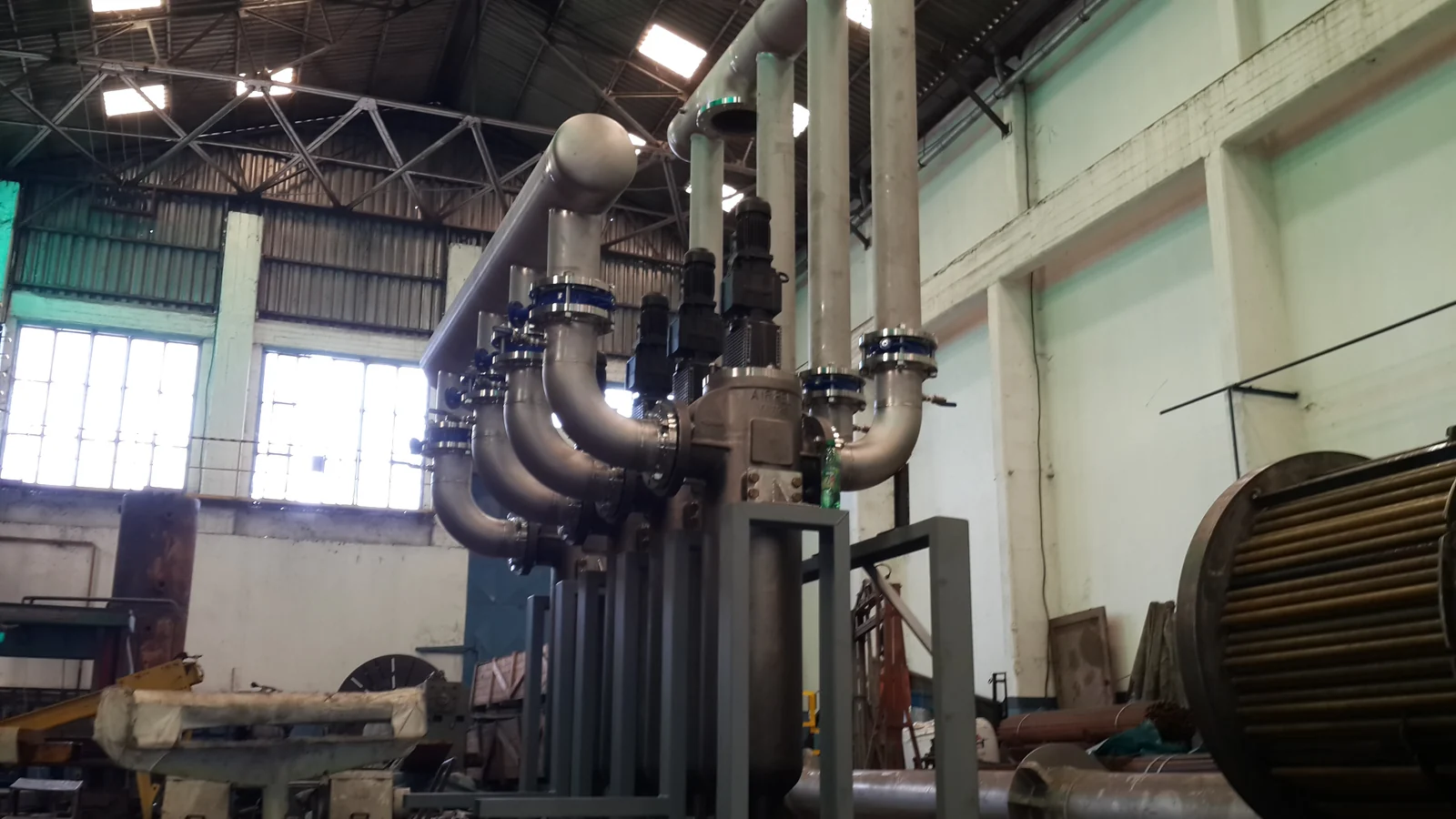 Filtros autolimpiantes paquetizados